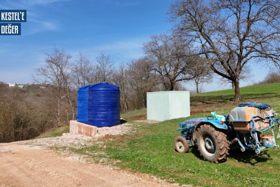 Kestel Belediyesi, 4 Kırsal Mahalleye 20 Tonluk Su Deposu Kazandırdı