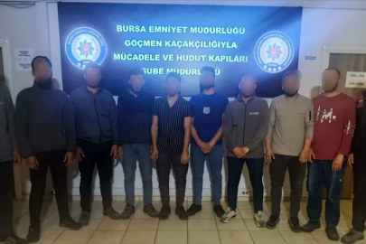 Bursa'da 12 bin TL'ye insan kaçakçılığı!