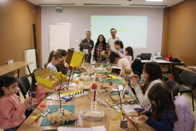 Bursalı minikler ağaç ev tasarladı!