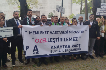 Anahtar Parti Bursa : Önce arsalarımızı, şimdi hastanelerimizi satıyorlar