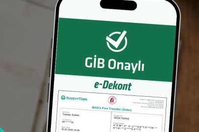 Kuveyt Türk e-Dekont Sistemine Geçen İlk Katılım Bankası Oldu