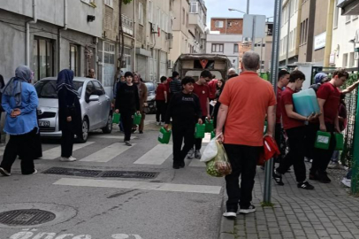 Bursa'da bidon bidon temizlik ürününü öğrencilere taşıttılar!