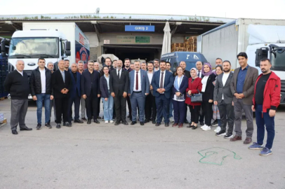 Anahtar Parti Yeni Haftaya Hal Esnafıyla Başladı