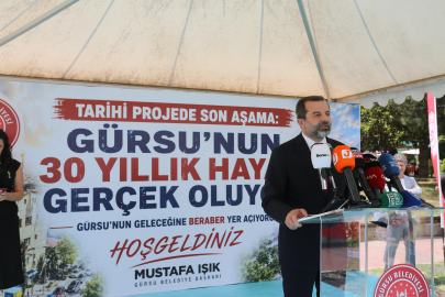GÜRSU’DA 30 YILLIK HAYAL GERÇEK OLUYOR