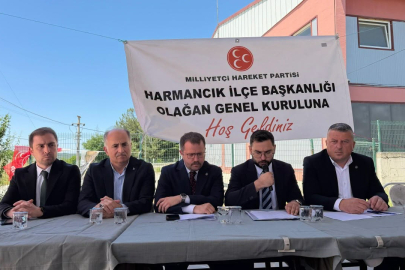 MHP Harmancık İlçe Başkanlığı'nda Güven Tazelendi: Ali Bulut Yeniden Başkan Seçildi