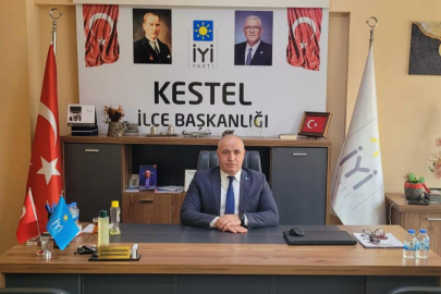 İYİ PARTİ KESTEL İLÇE BAŞKANI HAMZA GÖZÜKÜÇÜK “BAYRAK MİTİNGİ MİLLETİN SESSİZ ÇIĞLIĞIDIR"