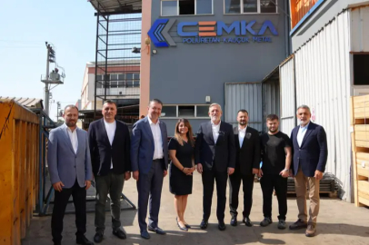 BTSO Başkanı Burkay ve MÜSİAD Bursa'dan CEMKA'ya ziyaret