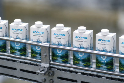 Aroma Su’dan premium segmente yeni dokunuş: Karton ambalaj yenilendi