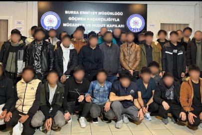 Bursa’da göçmen kaçakçılığı operasyonu: 11 şüpheli gözaltında