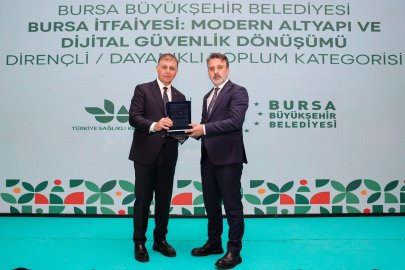 BURSA İTFAİYESİNE BÜYÜK ÖDÜL! DİJİTAL DÖNÜŞÜM PROJESİ TÜRKİYE’YE ÖRNEK OLDU