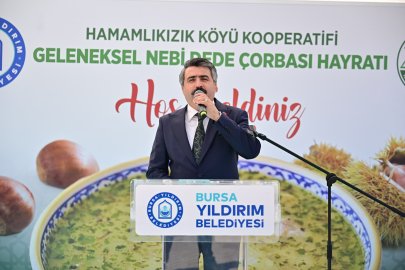 BURSA’DA ASIRLIK GELENEK DEVAM EDİYOR! NEBİ DEDE ÇORBASI BİNLERCE YILLIK İMECE RUHUNU YAŞATIYOR